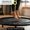 Domowa trampolina fitness 91 cm - czarna